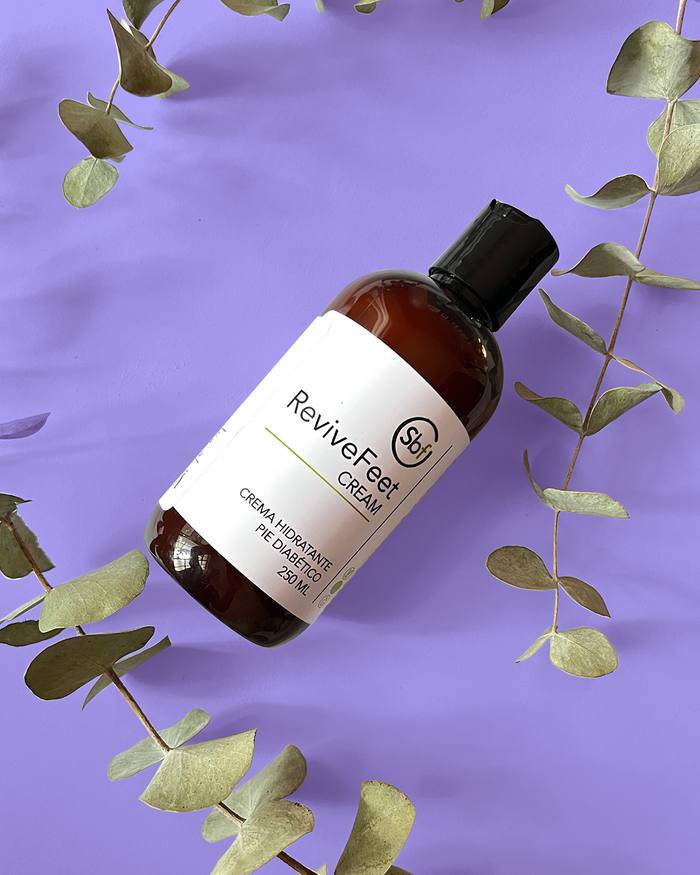 ReviveFeet, crema hidratante para pie diabético